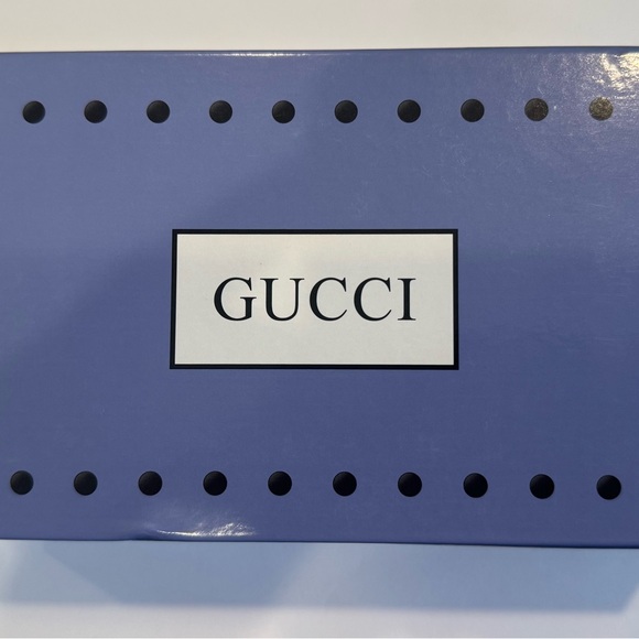 Gucci Sunglasses oversize 55/24 & Sunglass case, pouch, cleaning cloth w… - Picture 8 of 8